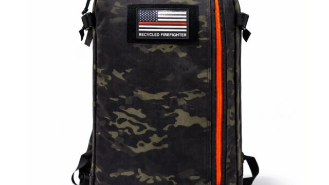 Fire Hose Dog Toys, Backpacks, Bags & Flag Decor, Recycled Firefighter Gear Review