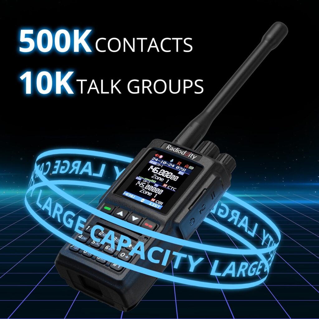 Radioddity GD-168 DMR Radio Review, Dual Band, Front-Panel Programming & Codeplug Setup Guide — detail 3