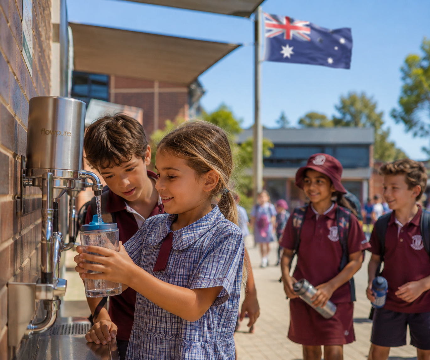 Upgrading School Drinking Fountains with Carbon & Reverse Osmosis RO Filtration – Australian Standard Pure Water Solutions